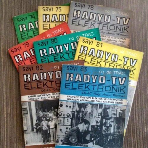 Radyo-TV Elektronik Dergisi (8 Sayı Lot)
