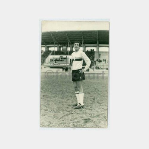 1968 Balıkesir Stadyumu Futbolcu Fotoğraf