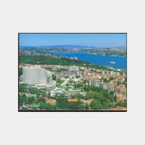 Beşiktaş ve Conrad Otel Görünüş Kartpostal