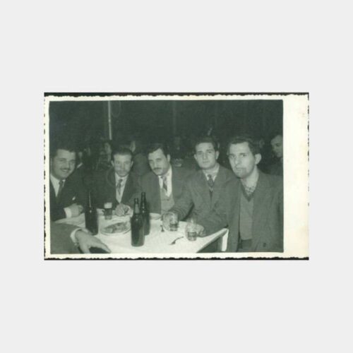 1955 Beyoğlu Yemek Bira Kültürü Fotoğraf