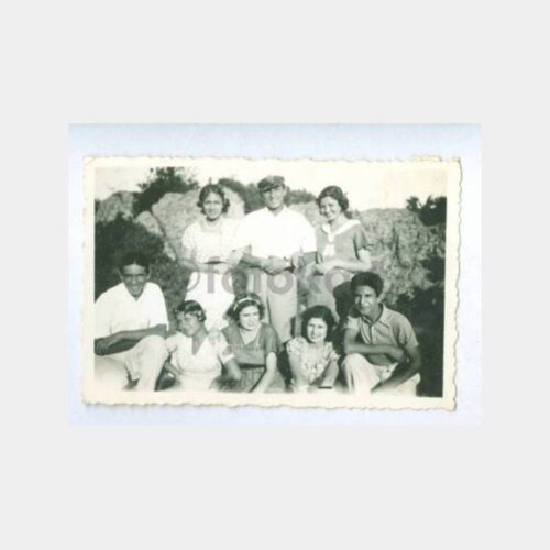 1933 Çamlıca Yaz Tatili Gençler Fotoğraf