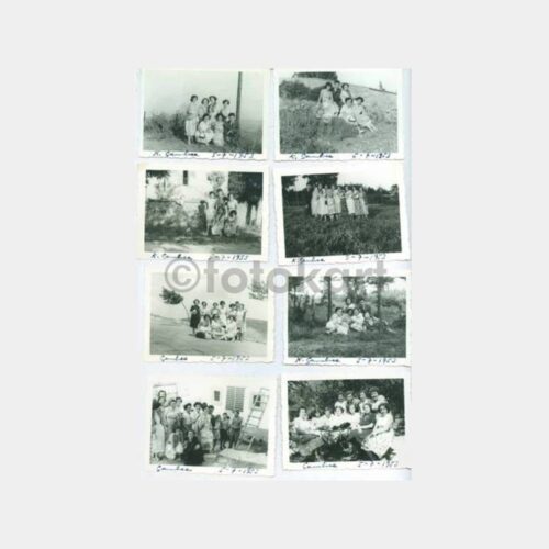 1953 Çamlıca Aile Albüm 13 Adet Fotoğraf