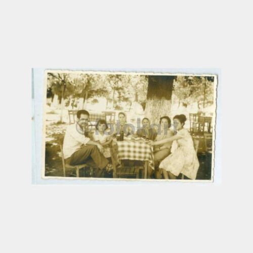1963 Büyük Çamlıca Tepesi Aile Fotoğraf