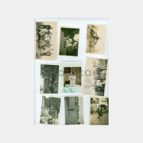 1931 Çamlıca Ailesi 80 Adet Albüm Fotoğrafı - Görsel 2