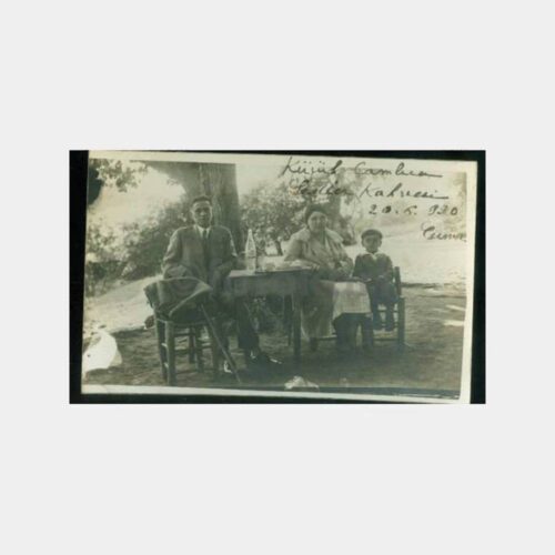 1930 Küçük Çamlıca Kahvesi Aile Görünüş Fotoğraf