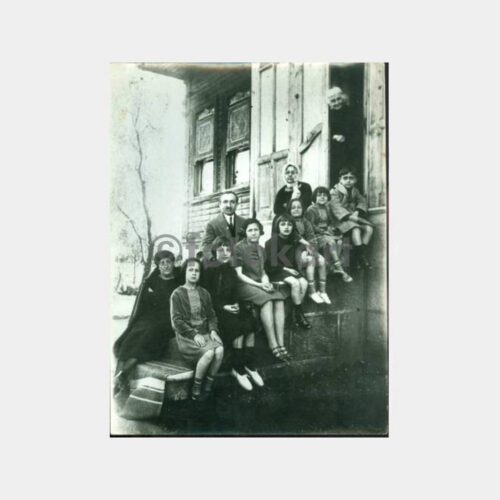 1928 Üsküdar Çamlıca Köşk Aile Görünüş Fotoğraf