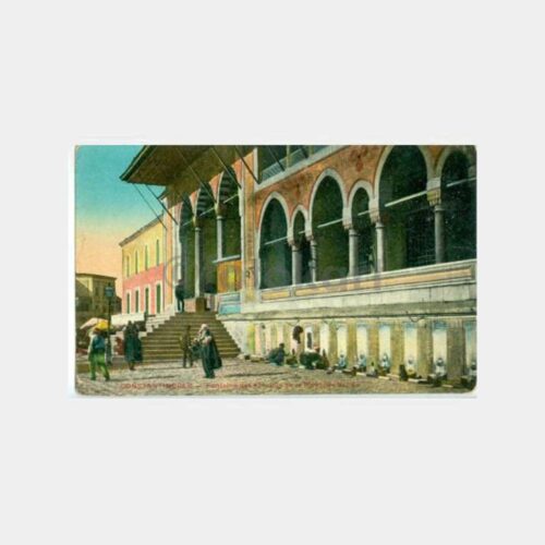 1910 Eminönü Yeni Cami Çeşmeleri Kartpostal