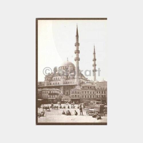 İstanbul Eminönü Yeni Cami Berggren Rep. Kartpostal