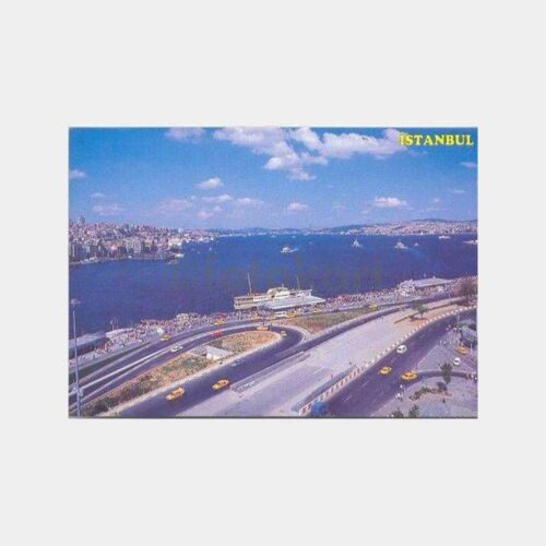 Eminönü Meydanı ve Boğaz Kartpostal