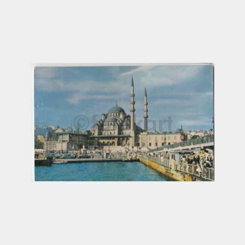 1965 Eminönü Yeni Cami Görünüş Kartpostal