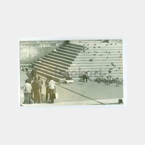 1964 Eminönü Yeni Cami Güvercinler Fotoğraf