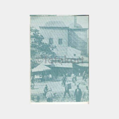 Eski İstanbul Eminönü Meydanı Reprodüksiyon Kartpostal
