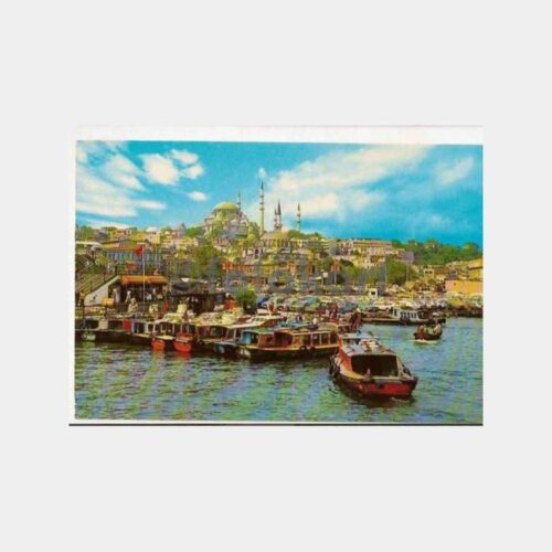 İstanbul Eminönü Haliç Kartpostal