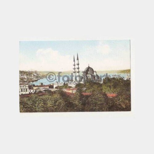 Eminönü Yeni Cami Reprodüksiyon Kartpostal