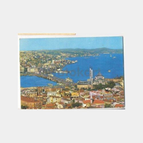 Eminönü Haliç Görünüş Kartpostal