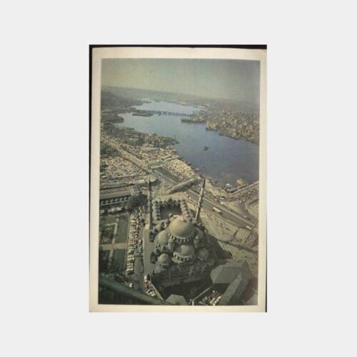 İstanbul Haliç Eminönü Havadan Görünüş Tebrik Kartı