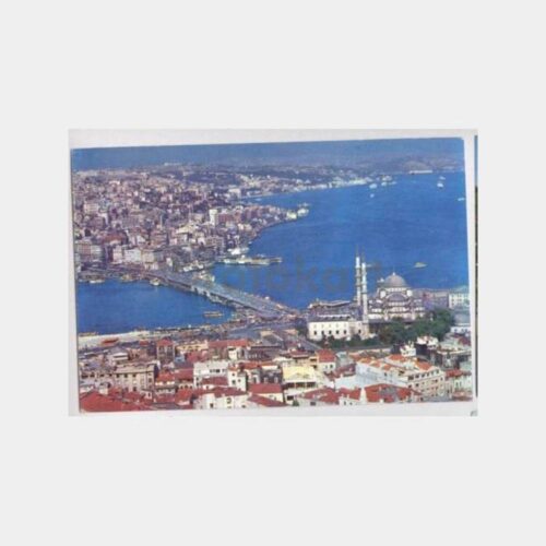 İstanbul Eminönü Galata Görünüş Kartpostal