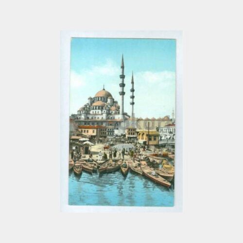 1920 İstanbul Eminönü Yeni Cami - Taşbas Kartpostal