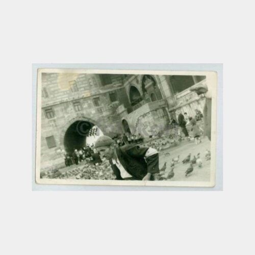 1968 Eminönü Yeni Cami Güvercinler Fotoğraf