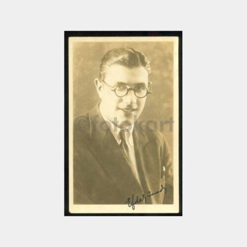1932 Foto Süreyya - Gözlüklü Beyefendi Fotoğraf