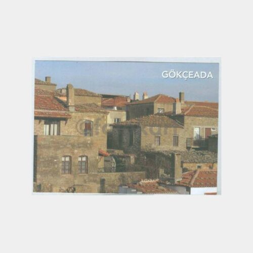 1990 Gökçeada Konulu Kartpostal