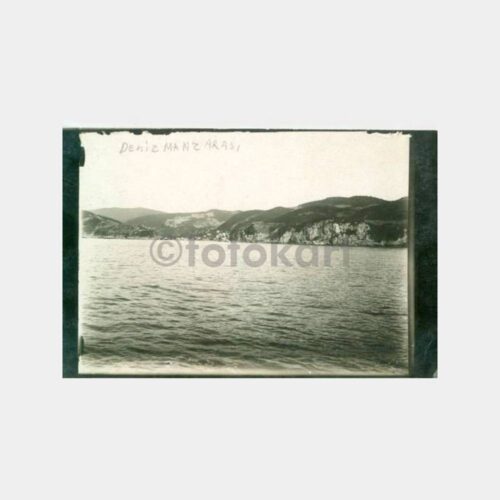 1930 Karadeniz Sahil Kasabası İnebolu (?) Kartpostal
