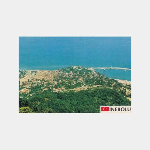 1980 İnebolu Genel Görünüş Kartpostal