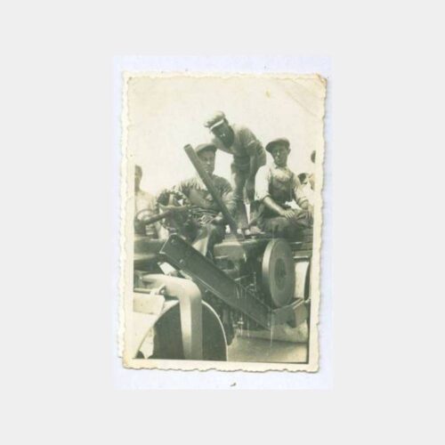 1930 İlginç Araç Üzerinde İşçiler Fotoğraf