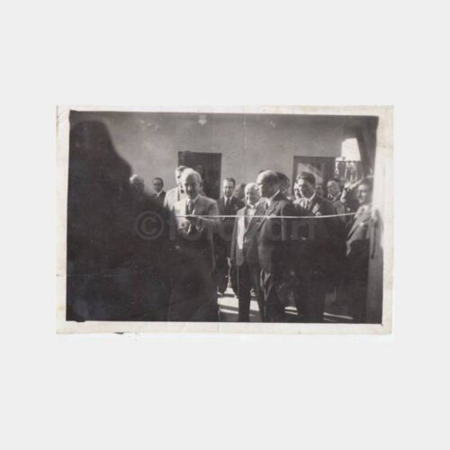 1940 İsmet İnönü - Nazilli Fabrika Birim Açılış Fotoğraf