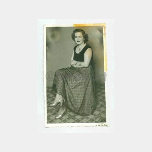 1947 Foto Sabah - Stüdyo Kadın Fotoğraf