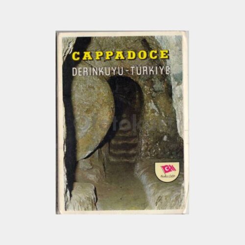 1976 Kapadokya Derinkuyu -12 Adetlik- Kartpostal Albümü