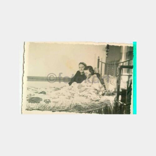 1930 Lohusa Yatağı Anne Bebek Görünüş Fotoğraf