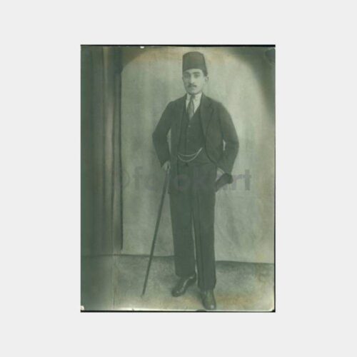 1920 Osmanlı Fesli Beyefendi Fotoğraf