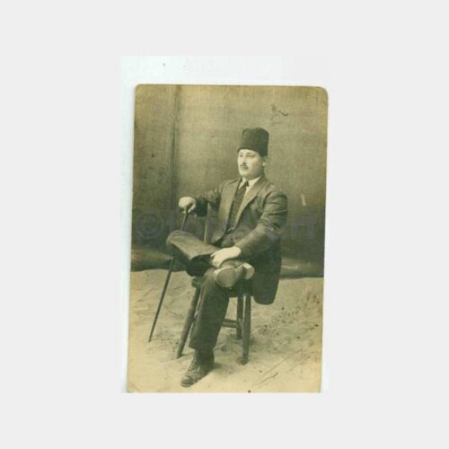 1919 Osmanlı Fesli Bay Görünüş Fotoğraf