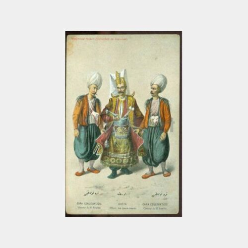 1900 Osmanlı Kostümler -Max Fruchtermann- Kartpostal