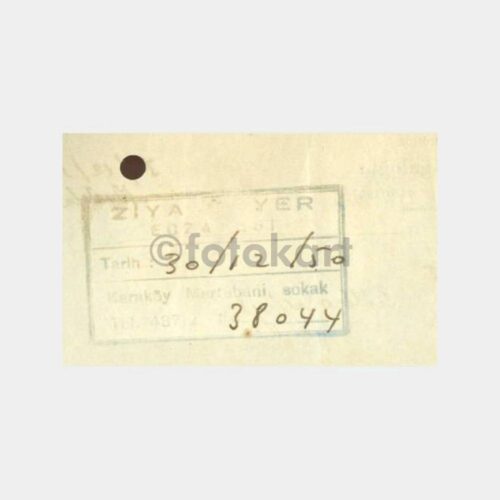 1950 Doktor Y. Ağaloğlu - Kurtuluş Caddesi Reçetesi - Görsel 2
