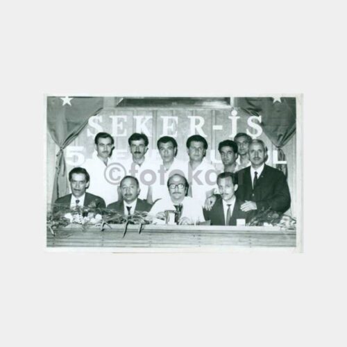 1968 Şeker-İş Sendikası Grubu Fotoğraf