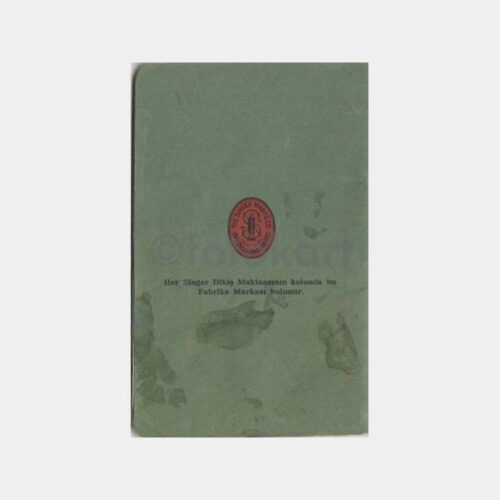 1948 Singer Dikiş Makinesi Kullanma Talimatı - Görsel 2