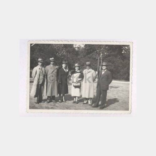 1939 Sofya Boris Park Türk Grup Fotoğraf