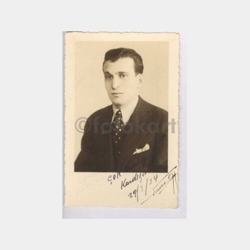 1934 Foto S. Süreyya Bay Stüdyo Fotoğraf