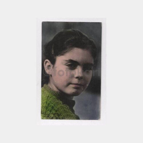 Genç Kız -El Boyama- Stüdyo Fotoğraf