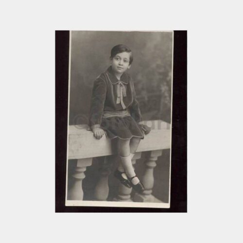 1928 Çocuk Görünüş Stüdyo Fotoğraf