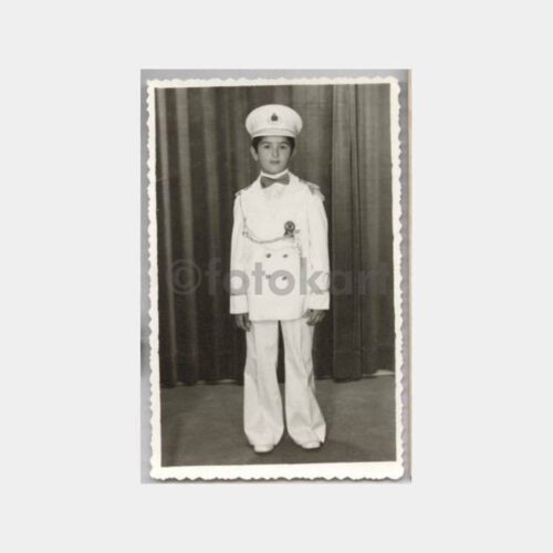 1960 Sünnet Çocuğu Stüdyo Fotoğraf