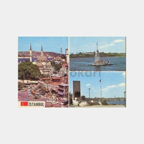 Üsküdar Üçlü Görünüm Kartpostal