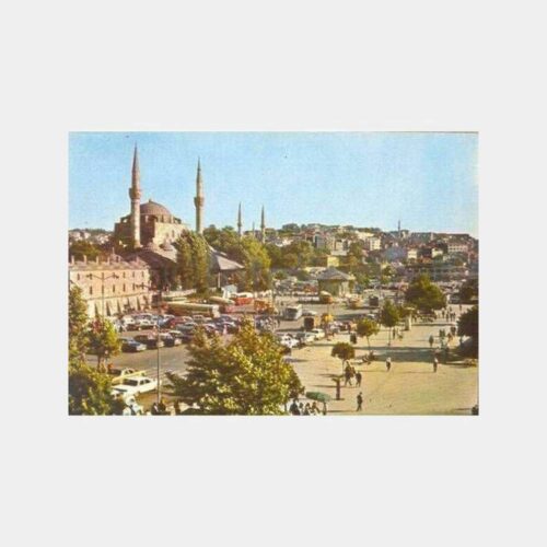 Üsküdar Meydanı Görünüş Kartpostal