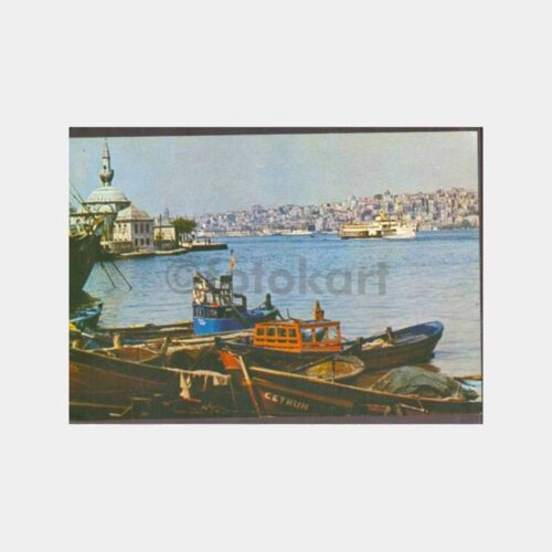 1973 Üsküdar Sahilinden Görünüş Kartpostal