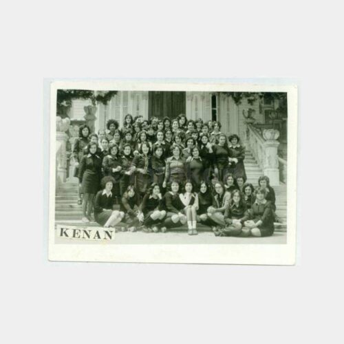1970 Üsküdar Kız Lisesi 6 Ed B Mezunlar Fotoğraf