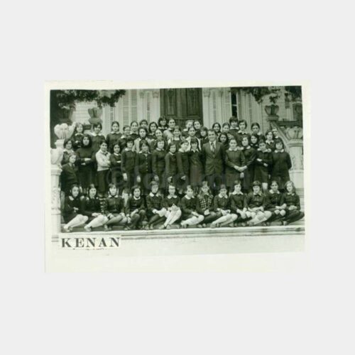 1970 Üsküdar Kız Lisesi 2-D Lise Grup Fotoğraf