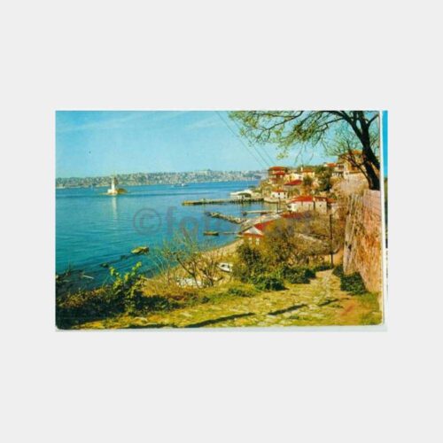 1972 Üsküdar Salacak Görünüş Kartpostal