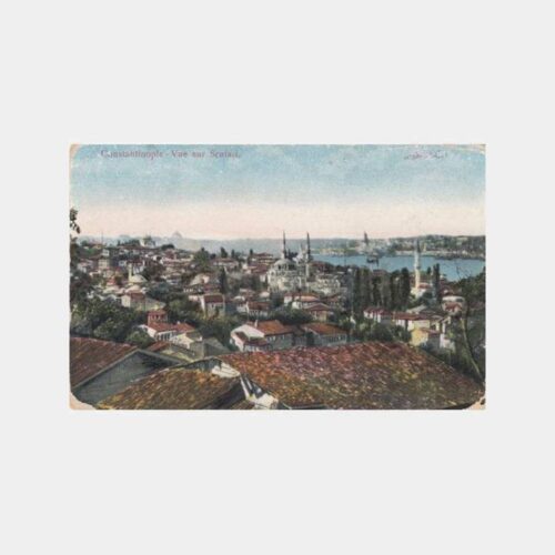 1920 Üsküdar Genel Görünüş Kartpostal